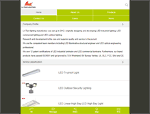 Tablet Screenshot of ilitianled.com